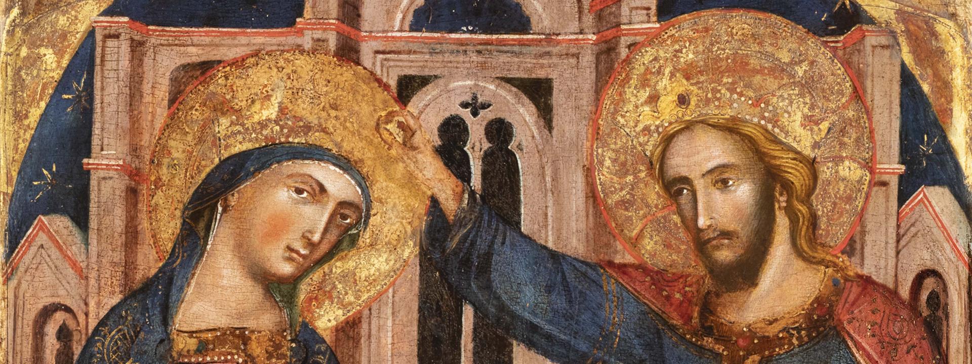 Incoronazione della Vergine e i santi Lucia e Nicola da Tolentino