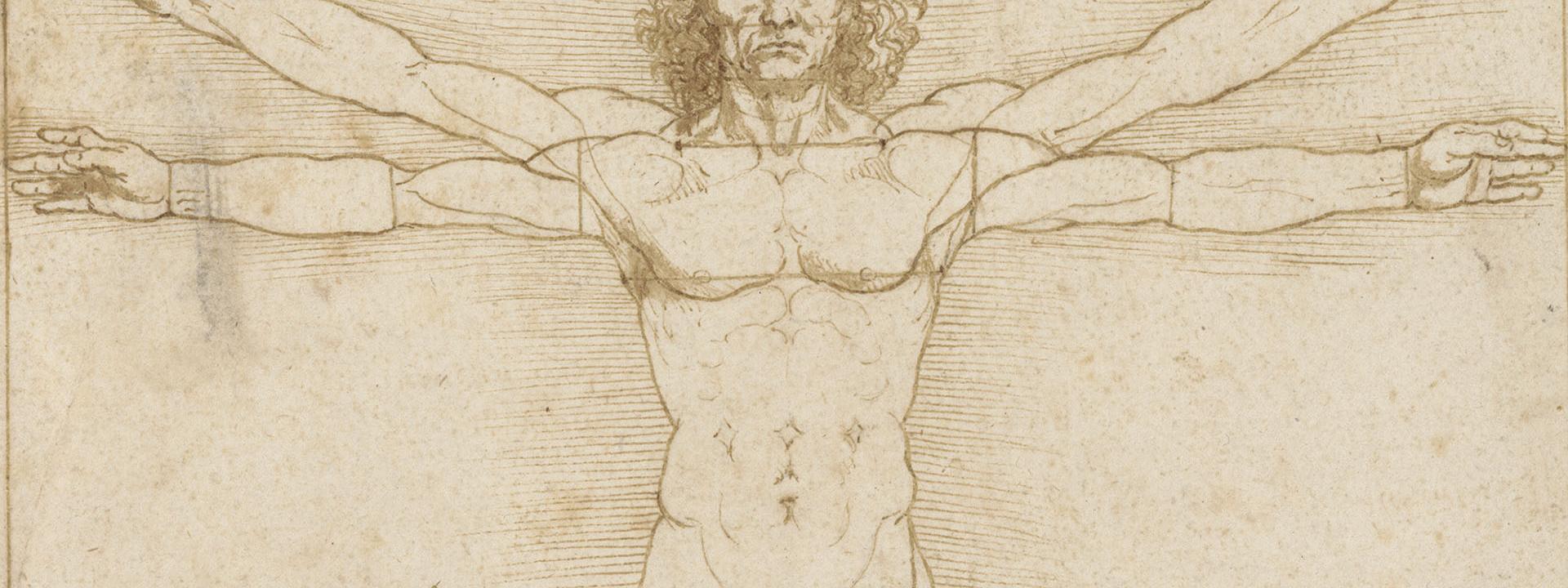 Studio di proporzioni del corpo noto come Uomo vitruviano