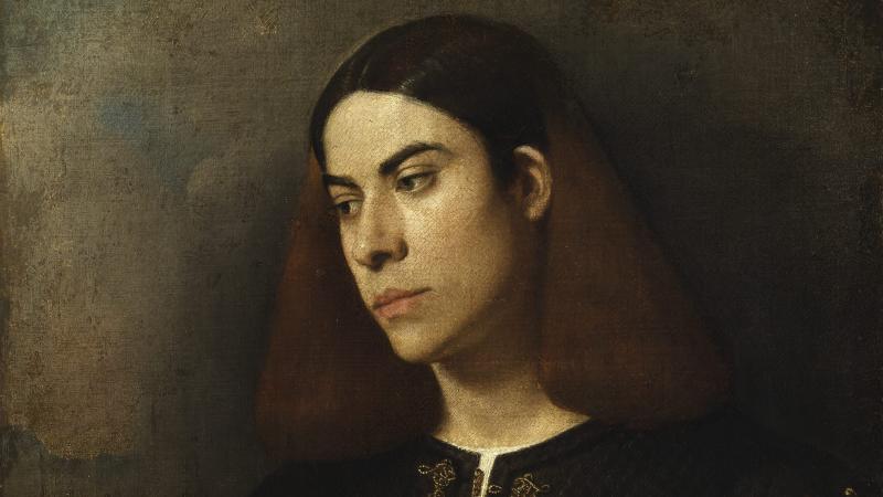 Il "Ritratto di giovane" di Giorgione dal Museo di Belle Arti di Budapest