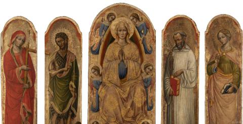 Assunzione della Vergine e i santi Elena, Giovanni Battista, Benedetto ed Elisabetta