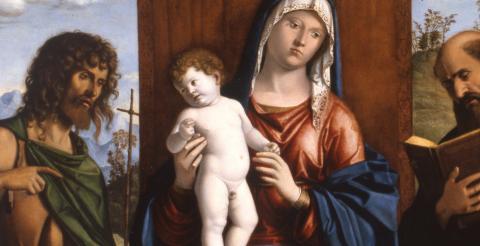 Madonna col Bambino tra i santi Giovanni Battista e Paolo