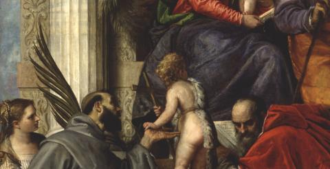 Madonna col Bambino e i santi Giuseppe, Giustina, Francesco, Giovanni Battista fanciullo e Girolamo