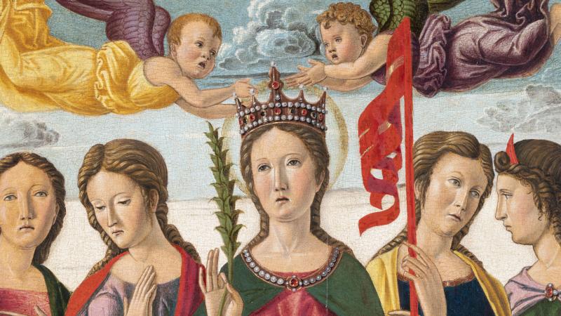 Sant'Orsola e quattro sante vergini